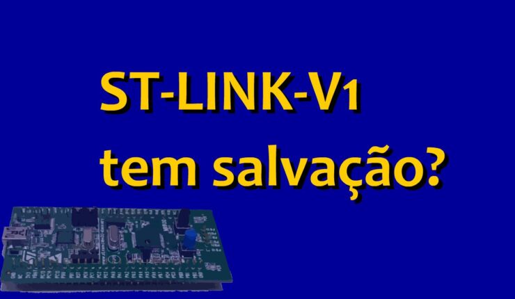 Como gravar um STM32-VL-DISCOVERY com o ST-LINK v1